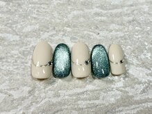 ネイルサロン メイプル(Nail Salon maple)/ラメライン&マグネット