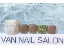 ヴァンネイル 海老名店(Van Nail)/フット定額デザイン