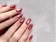 ネイルマジック 仙台一番町店(NAIL MAJIC)/シンプルマグネットネイル