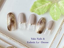 ユウコネイルズアンドエステティック ラ デェス(Yuko Nails & Esthetic La Deesse)/ゴールドコース （定額制）¥8000