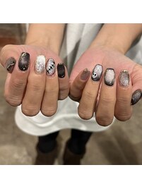 ハロウィンネイル