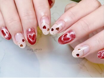 エンジェルガーデンネイル 池袋店(Angelgarden nail)/ハートマグネット ハートホロ