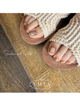 サンカリネイル バイ ヴァラ イオンモール新居浜店(sankari nail by VALLA)/韓国発VALLANAILフットネイル