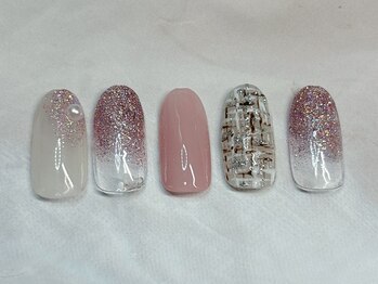 ココネル 本八幡店(coconail)/simple &nbsp;design　￥4400