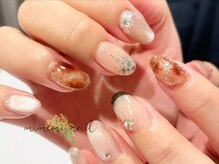 エン(En)/べっこうデザインネイル