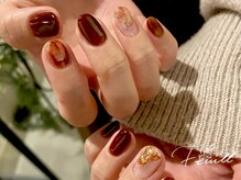 ネイル アトリエ フイユ イセサキ(Nail atelier Feuill isesaki)の雰囲気（奥行感や色の重なりを組み合わせたアートも得意です。）
