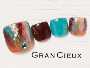 クアトログランシュ 青葉台(QUATRO×GranCieux)/秋色タイダイニュアンスフット