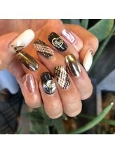 トータルサロン 白べぇーっ プラス/バレンタインネイル