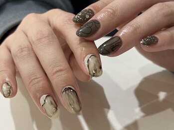 アイネイルズ 心斎橋店(I-nails)/【Misaki.y】インクアート