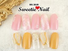 スウィーティーネイル 本八幡駅前店(Sweetie Nail)/ハンド☆春限定デザイン¥7700