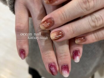 オーシャンネイル 金山店(Ocean Nail)/#ニュアンスネイル