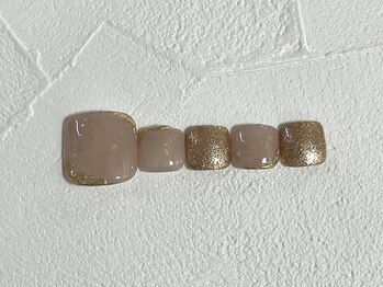 フットネイル　定額デザイン