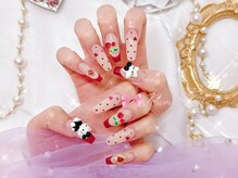 ワンホンネイル 新宿(Rumi Nail)/長さだし/アートやり放題10本