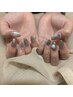 【再来】ワンホンネイル/こだわり派/個性派】120分デザインコース¥9900