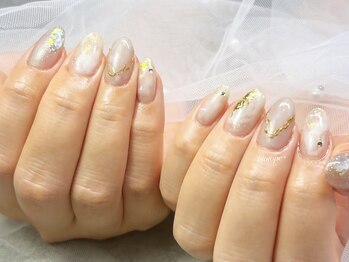 ビオトーププラス 浦和店(bio tope +)/シンプルキラキラネイル