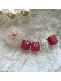 定額フットネイル ¥8,780