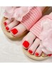 フット◆ワンカラー/マグネット/フラッシュ＋角質ケア30分　￥11,400