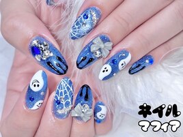 ハロウィン/手描きアート/池袋