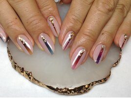 グラデーションスティックネイル