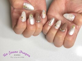 【自爪ネイル】ホワイトパール