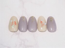 フィルムアートで涼し気に