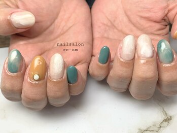 レアム(re-am)/定額制/定額ネイル/定額デザイン