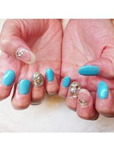 ウェリネイルサロン(WelinailSalon)/5本アート　4980円新規オフ込み