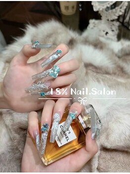 エイティーンパーセントネイル(18%ネイル)/スカルプネイル