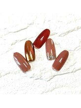 ミュナ(myuna)/ボルドーネイル