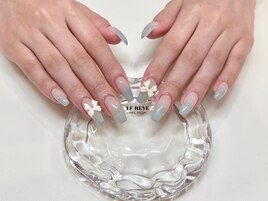 [長さ出し]グラデーションネイル