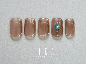 まつ毛エクステアンドネイル フィーカ 新松戸(FIKA)/14080円