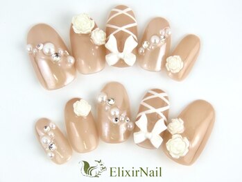 エリクサーネイル 新橋(Elixir Nail)/定額c やり放題/クーポン使用
