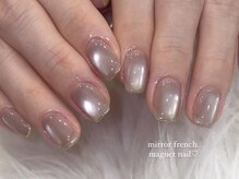 ディーエル ビューティー 二子玉川店(DL BEAUTY)/マグネットミラーフレンチ