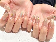 ワールド ビューティ ヴィヴァルト 宝塚店(WORLD BEAUTY VIVALTO)/ラメグラデーション/ミラー