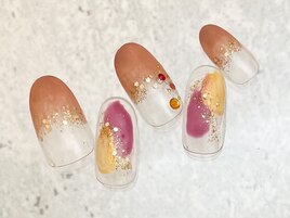 華やかニュアンスデザイン