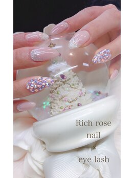 ネイルサロン リッチ ローズ(Nail salon Rich rose)/ストーンNAIL
