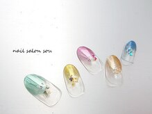 ネイルサロン ソウ 心斎橋店(Nail Salon Sou)/colorfulメタリック