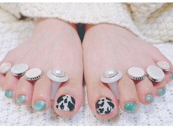 デザインフットネイル