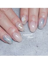 たゆ ネイル(たゆnail)/ナチュラルターコイズネイル