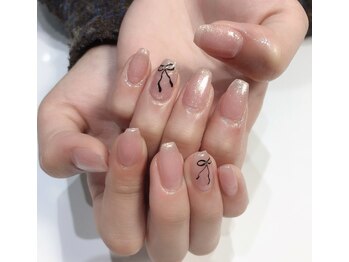 クリスタルネイルサロン(Crystal Nail)/リボンネイル