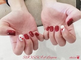 ハートホロネイル