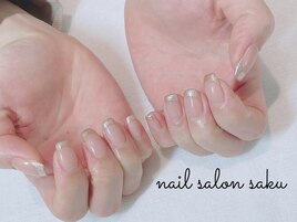 ベース有/ラメフレンチ