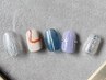 選べるニュアンスネイルコレクション　¥5950　《初回オフ代無料》