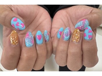 タムタムネイル 本厚木(Tam Tam Nail)/持ち込みデザイン