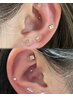 耳つぼジュエリー 10粒（両耳）耳マッサージ付き