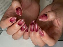 ヘアーアンドメイク アース 高崎店(HAIR＆MAKE EARTH)/ニュアンスネイル　￥12500