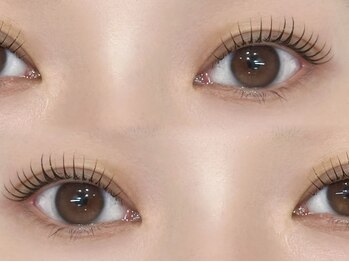 エクララ(eclala)の写真/可愛さ倍増★【韓国風まつげパーマ ¥5060】ロッド豊富にご用意！似合うデザインが見つかる♪束感もOK◎