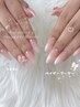 【Momoka】ジェル＋持ち込み1-4本シンプルアートコース￥9700