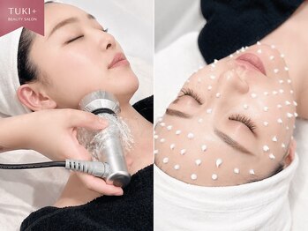 ツキ(TUKI+)の写真/切らない小顔形成。韓国発EXOMEREの肌質改善で、同時にシミしわ予防と年齢肌のエイジングケアも◎