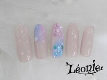 レオニー 千葉店(Leonie)/紫陽花シェルネイル